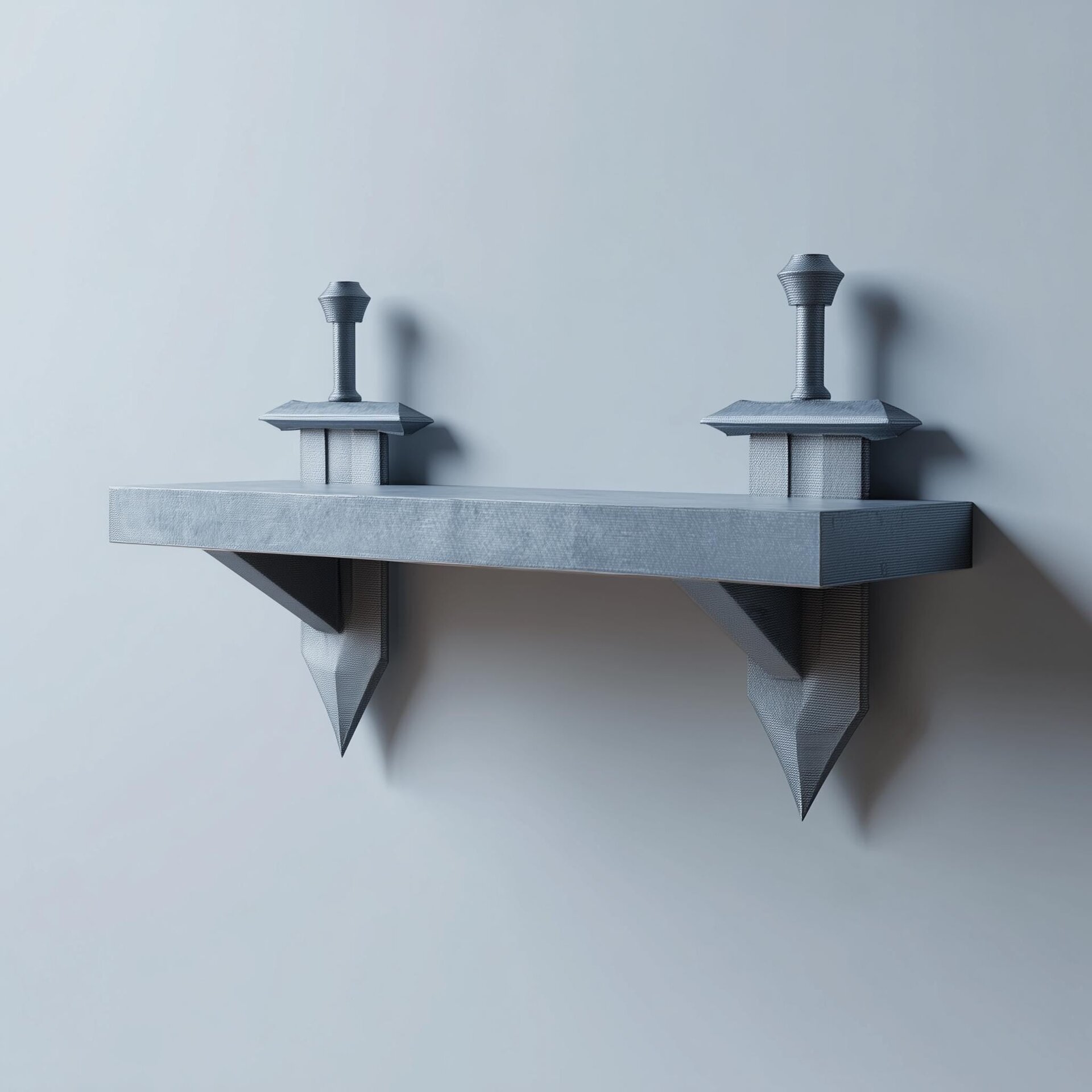 3D Printed Fantasy Sword Support Shelf