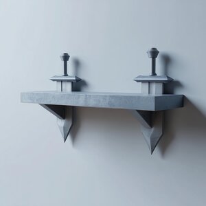 3D Printed Fantasy Sword Support Shelf