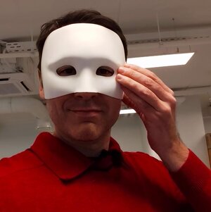3D Printed Half Face Craft Mask