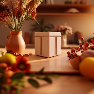 Minimalist Pet Memorial Urn | 3D Printed Keepsake