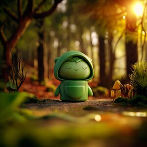 Forest Spirit Memorial Urn | 3D Printed Keepsake