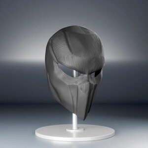 3D Printed Futuristic Tactical Face Mask