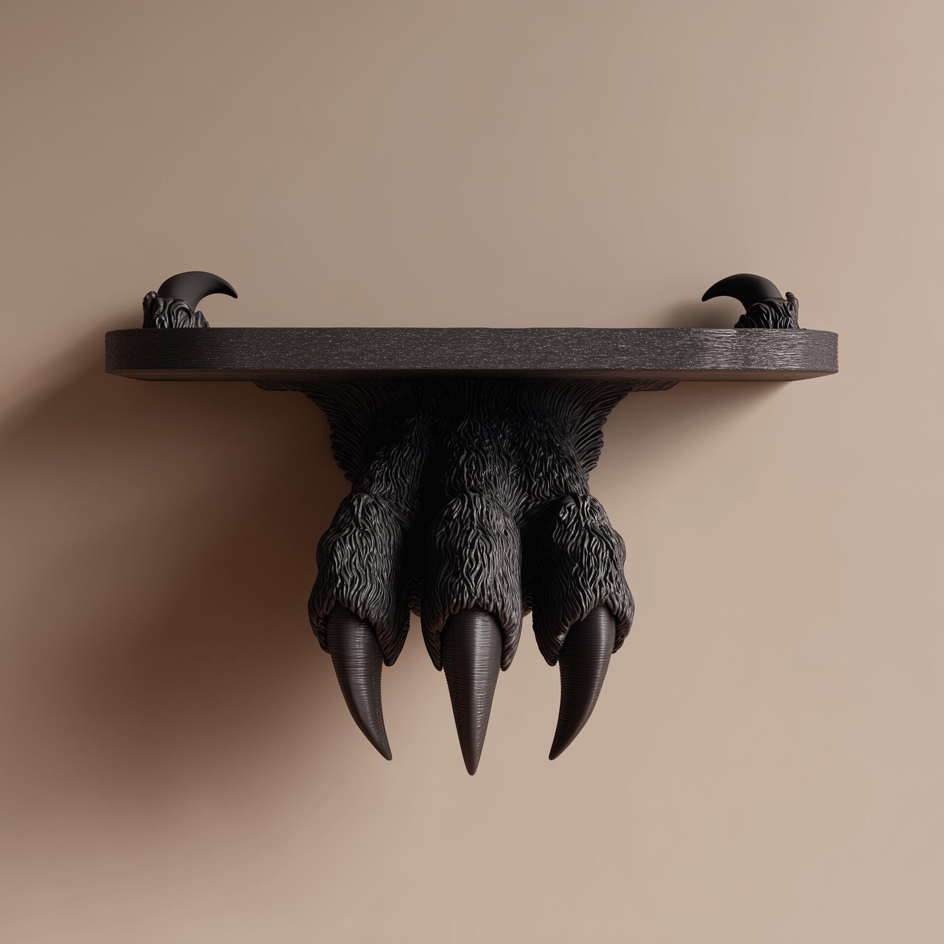3D Printed Monster Claw Wall Shelf